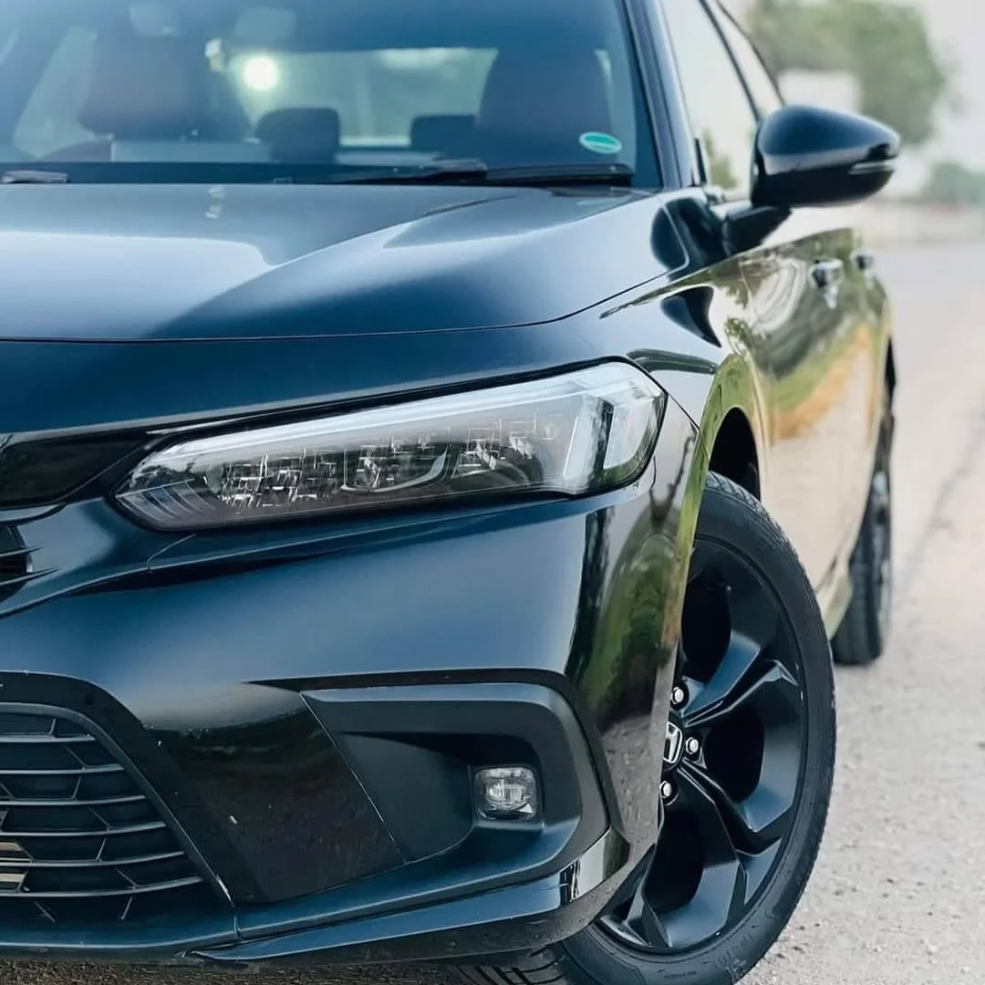 Honda Civic RS 11th Gen (Black) rental vehicle in Khanpur, Pakistan